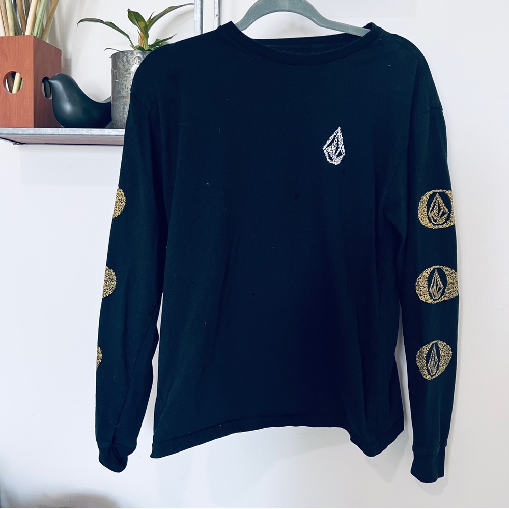 Volcom Black Long Sleeve T-shirt